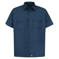 thumbnail image 2 of Red Kap Men's Short Sleeve Utility Uniform Shirt, 2 of 5