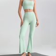 thumbnail image 3 of GalaGarb Women's Quick Drying Yoga Pants, Outdoor Fitness and Casual Wide Leg Pants, 3 of 7