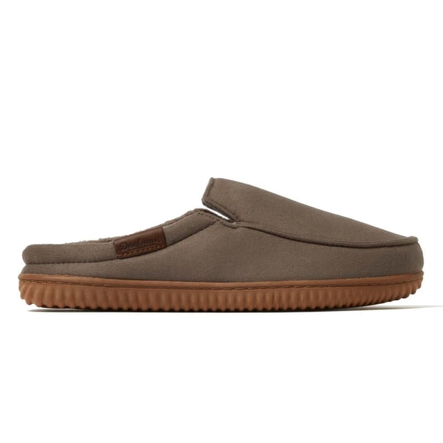 Pantuflas Dearfoams Talla G Tipo Slip On con Forro de Borrega para Hombre Camel