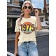 thumbnail image 2 of Camiseta Zylkor vintage 1975, retro, 50 cumpleaños, regalo para mujer, 2 of 6