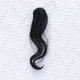 thumbnail image 3 of 2 piezas de flequillo artificial rizado, peluca larga con flequillo, fibra ondulada de alta temperatura (negro natural, marrón oscuro), 3 of 8