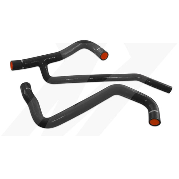 Mishimoto MMHOSE-GT-07BK Silicone Water Hose Kit Compatible With Ford Mustang V8 GT 2005-2014 Black