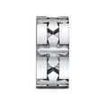 thumbnail image 3 of Benchmark� Cobalt Chrome� 10mm Comfort-fit Satin-finished Celtic Cross Design Ring, 3 of 7
