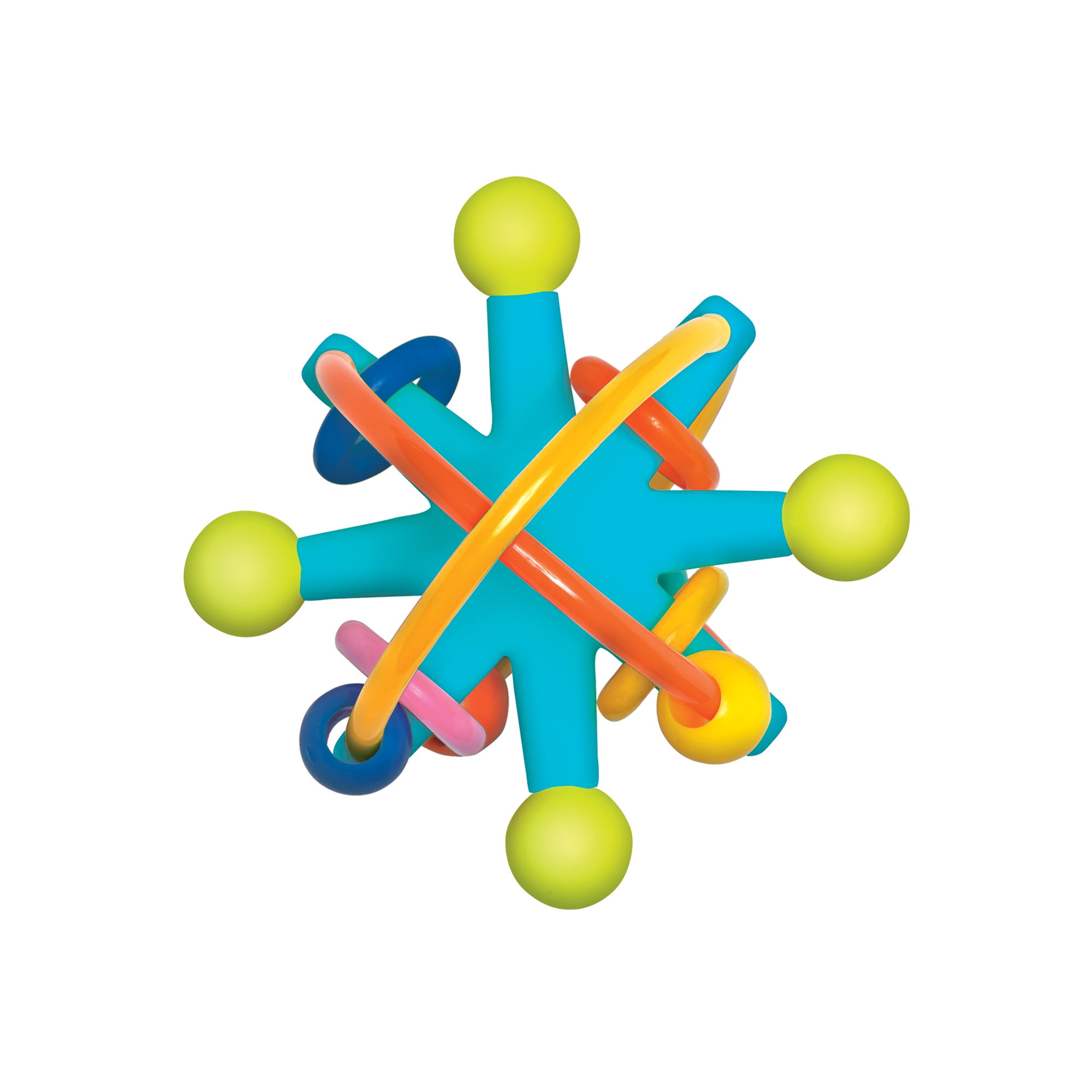 Manhattan Toy Stellar Rattle Baby Toy with BPA-free Teething Rings