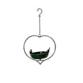 thumbnail image 4 of Tuvgenk Wild Bird Feeders Outdoor Hanging Platform Bird Feeder Green Regular Decorative Metal 9x5x16 inch, 4 of 5