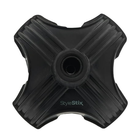 Royal RC Canes Self Standing Cane Base - Enhanced Stability & Convenience - Premium Rubber 25mm - Fits Most Standard Canes - Durable, Non-Slip, Pivoting Base for Safety and Ease of Use