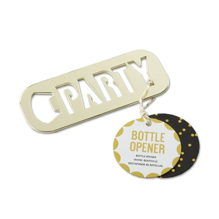 Gold Party Bottle Opener