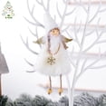thumbnail image 4 of KG Navidad al por mayor Adornos De Navidad 8 pulgadas regalo De amor adorno De Ángel De Navidad decoraciones para árboles De Navidad blanco para decoración navideña, 4 of 4