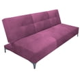thumbnail image 1 of Sofa Cama Reclinable El Bazar Store Vegas Terciopelo Rosa , Futon 3 posiciones, Sala, 1 of 5