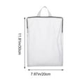 thumbnail image 3 of Mesh Laundry Bags for Delicates, 100% Polyester with Auto-Lock Zipper, Durable Tear-Resistant, Multiuse for Washing Clothes, Socks, Underwear, Toys & Small Items Storage, 3 of 6