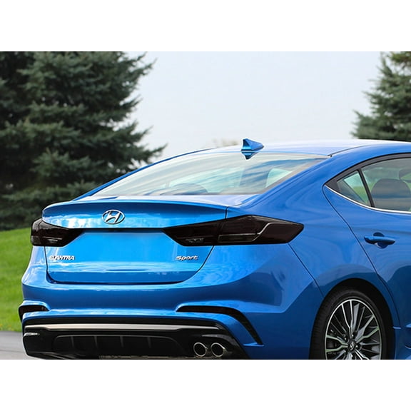 Rvinyl Tail Light Tint Covers Compatible with Hyundai Elantra 2016-2017 (GT) - Smoke