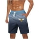 thumbnail image 1 of Pantalones Cortos Casuales para Hombre Imprimir con Bolsillos Pantalones de Playa de Cintura Elástica, Pantalones Cortos de Cintura Elástica para Hombre, 1 of 5