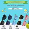 thumbnail image 2 of Kids Ski Goggles Polarized - Children Sunglasses Flexible Frame for Boys Girls Toddlers Age 3-8(black), 2 of 5