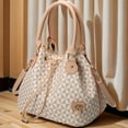 thumbnail image 6 of GOWELL Fashion Bucket Bag for Women's Large Capacity Crossbody Handbag Tote Bag Faux Leather Single Commuter Bag Detachable & Adjustable Shoulder Strap, Shoulder Bag Bucket, 6 of 6