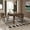 Espresso, variant on Yes4wood 63 Inches Solid Wood Dining Table for 6, Small Kitchen Table, Dinner Table Breakfast Table