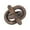 Brown, variant on DOLITY Chaîne En Bois Ornements 3 Maillons Noeud En Bois Sculpté à La Main Décor De Beige