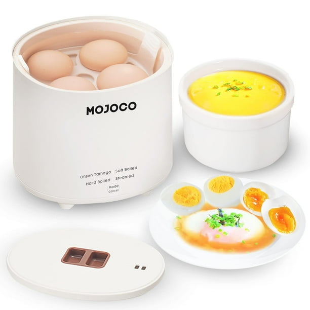 Cocedor de huevos Mojoco Rapid para cocer al vapor, hervido o hervido