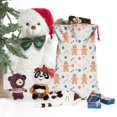thumbnail image 5 of Christmas Sack – 28" X 20" Canvas Gift Bag with Drawstring, Full Print Polyester Santa Sack, Durable Reusable Xmas Gift Bag for Holiday, Party & Storage, 5 of 5