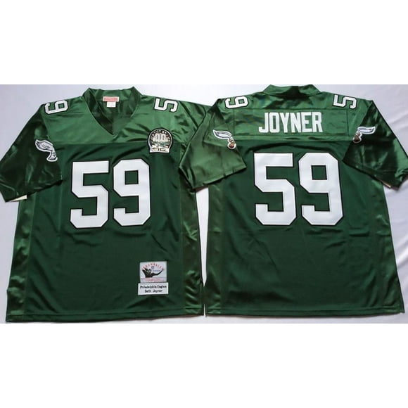 Mens Philadelphia Eagles Joyner #59 Vintage Football Jersey Green
