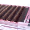 thumbnail image 3 of Extensiones para cejas Beauty7 Brown de visón sintético, 0,1 mm, 5/6/7/8 cm, 3 of 5
