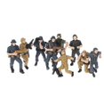 thumbnail image 5 of juego de mesa de arena de 18 mm, modelo de muñeca de policía armada, figuras de policías de juguete para casa de muñecas, 5 of 5