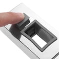 thumbnail image 3 of Soporte de cabezal de ducha deslizante para riel-18 x 30 mm-Rectangular, soporte de ducha de mano reemplazable cuadrado, 11,8 x 4 x 2,3 cm TUNC Sencillez, 3 of 5