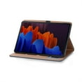 thumbnail image 5 of ELEHOLD Flip Leather Case for Samsung Galaxy Tab S8 (X700/X706) Tab S7 (T870/T875) Kickstand Function Card Slots Shockproof Scratch Resistant Folio Slim Leather Case,Blue, 5 of 6