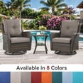 thumbnail image 2 of Patiobula Outdoor 6-Piece Deep Seat Cushion,24 x 22, Water Repellent, Fade Resistant, Deep Seat Bottom and Back Cushion for Chair, Sofa, and Couch,Gray, 2 of 8