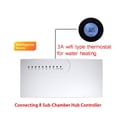 thumbnail image 1 of 3A Water Floor Heating System Smart WIFI Thermostat Central Heating Wiring Centres Hub Controller Actuators For Gas Boiler ,Easy to Install, 1 of 5