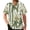 Color-1, variant on Men's Hawaiian Shirt for Men Short Sleeve Button Down Bamboo Orchid Floral Beach Shirt Casual Mens Casual Shirts