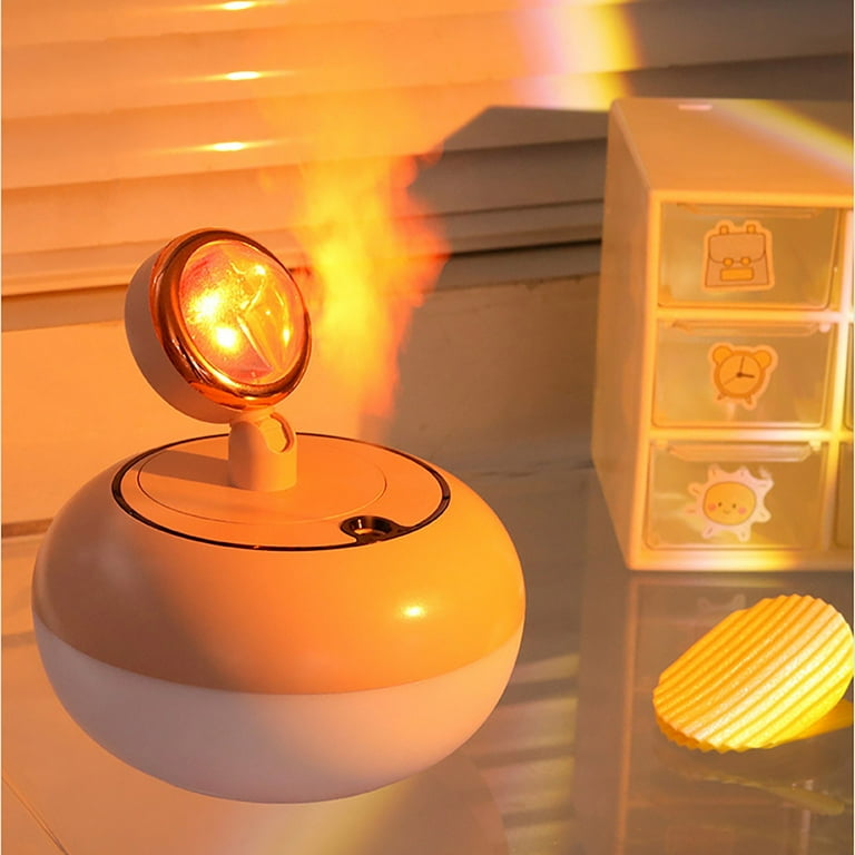 Utoimkio Cool Mist Humidifiers for Bedroom,2in1 Sunset Lamp