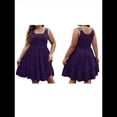 thumbnail image 2 of Vestido Holgado de Talla Grande con Hombros Descubiertos, Elegante, Liso, , XXL, 2 of 7