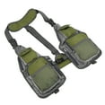 thumbnail image 3 of Fishing Vest, Fishing Protective Vest Abrasion Resistant Large Storage Capacity  For Fishing For Outdoor Activities Green,Gray, 3 of 8