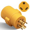 thumbnail image 1 of Enchufe eléctrico MECMO NEMA L14-30P a TT-30R Adaptador 30A, 1 of 9