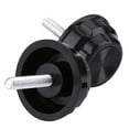 thumbnail image 3 of 10Pcs Solid ABS and Metal  Reel Handle  with Gaskets Practical for Fishing  Reel Handle, 3 of 8