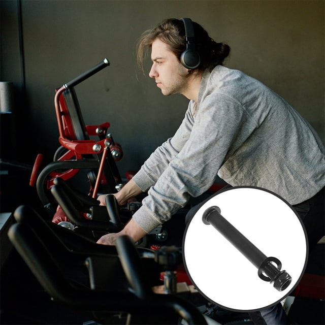 ELAYARD 2Set Fitness Machine Screw Steel Elliptical Replacement Parts Black Ensuring Safety