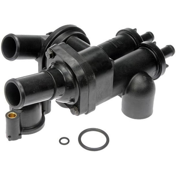 Engine Coolant Thermostat Housing Assembly Compatible with 2011 2014 Chrysler 200 2.4L 4