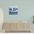 thumbnail image 2 of Stupell Sailing Sea Waves Splashing Landscape Painting Gallery Wrapped Canvas Print Wall Art, 2 of 7