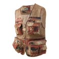 thumbnail image 1 of Chaleco de pesca de malla de secado rápido Chaleco de fotógrafo con múltiples bolsillos para hombres 4XL Sharpla Chaleco de malla para hombre, 1 of 8
