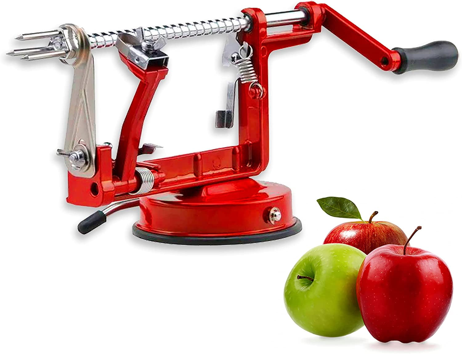 Dropship 3In 1 Apple Peeler Manual Rotation Potato Fruit Core Slicer  Kitchen Hand Cracking Corer to Sell Online at a Lower Price