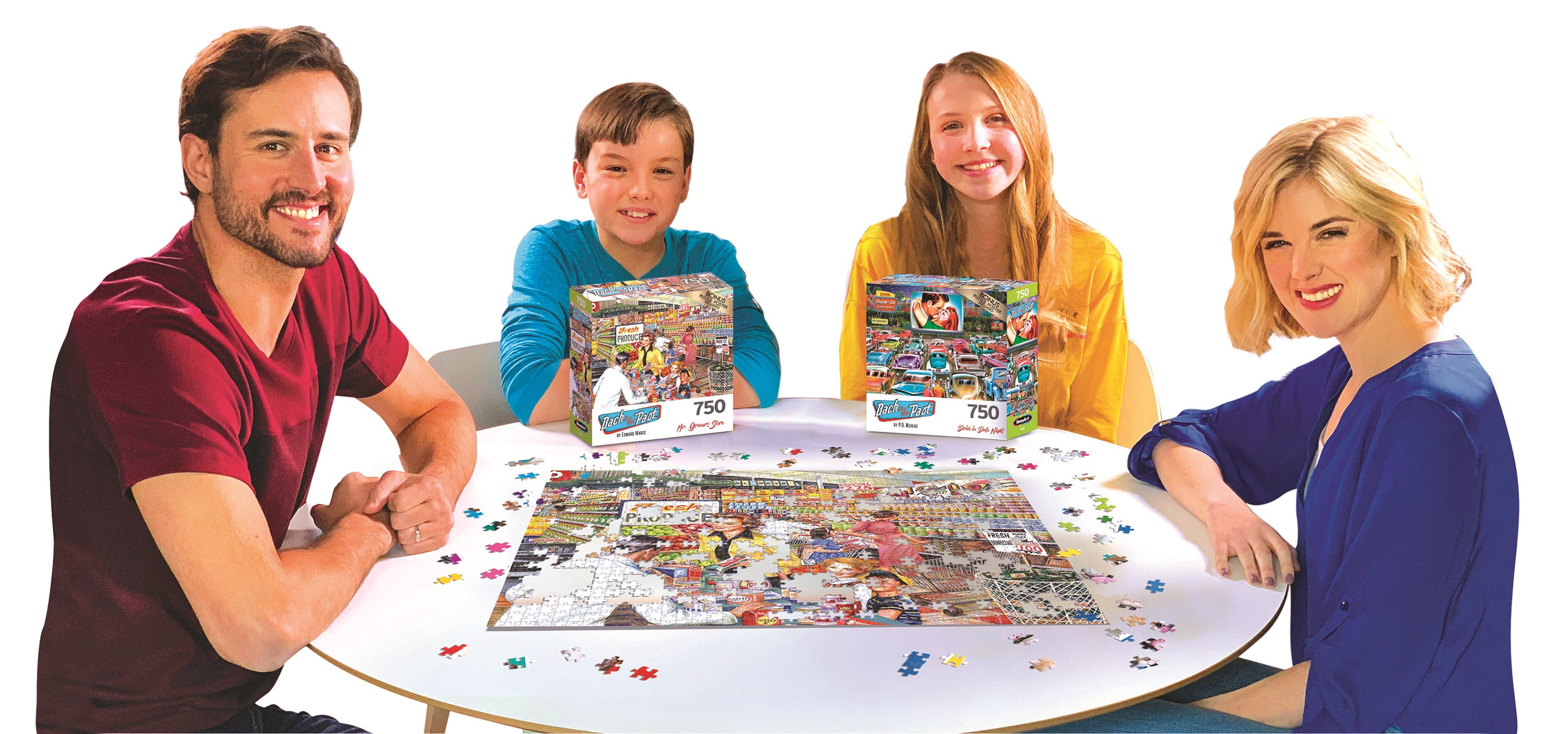 Cra-Z-Art Back to the Past 750-Piece Mr. Grocer's Store Jigsaw Puzzle