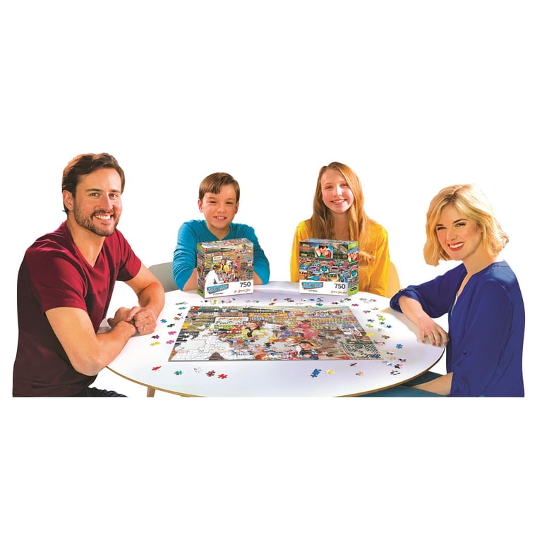 Cra-Z-Art Back to the Past 750-Piece Mr. Grocer's Store Jigsaw