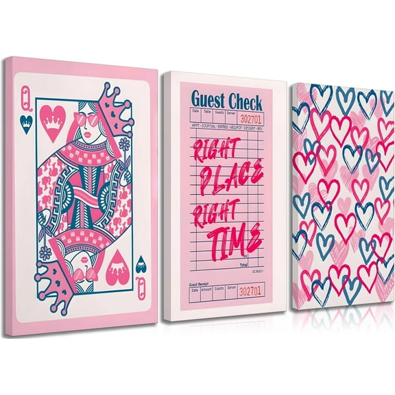 3 Pcs Abstract Gold Geometric Boho Canvas Wall Art Mid Century Modern Minimalist Aesthetic Luxury Metal Artwork Pictures Wall Decor Posters Prints for Living room Bedroom Office Home Decoration