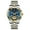 Gold Blue, variant on Men Skeleton Automatic Self-Winding Mechanical Business Wristwatch Luminous Moon Phase Stainless Steel Vintage Wrist Watch Classic Sapphire Crystal Waterproof Multifunctional Clock