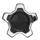 thumbnail image 1 of Cache-moyeu de roue central 735668196, étanchéité renforcée, antirouille, remplacement pour Fiat 500X 334 2014 à 2023, chromé, 1 of 4