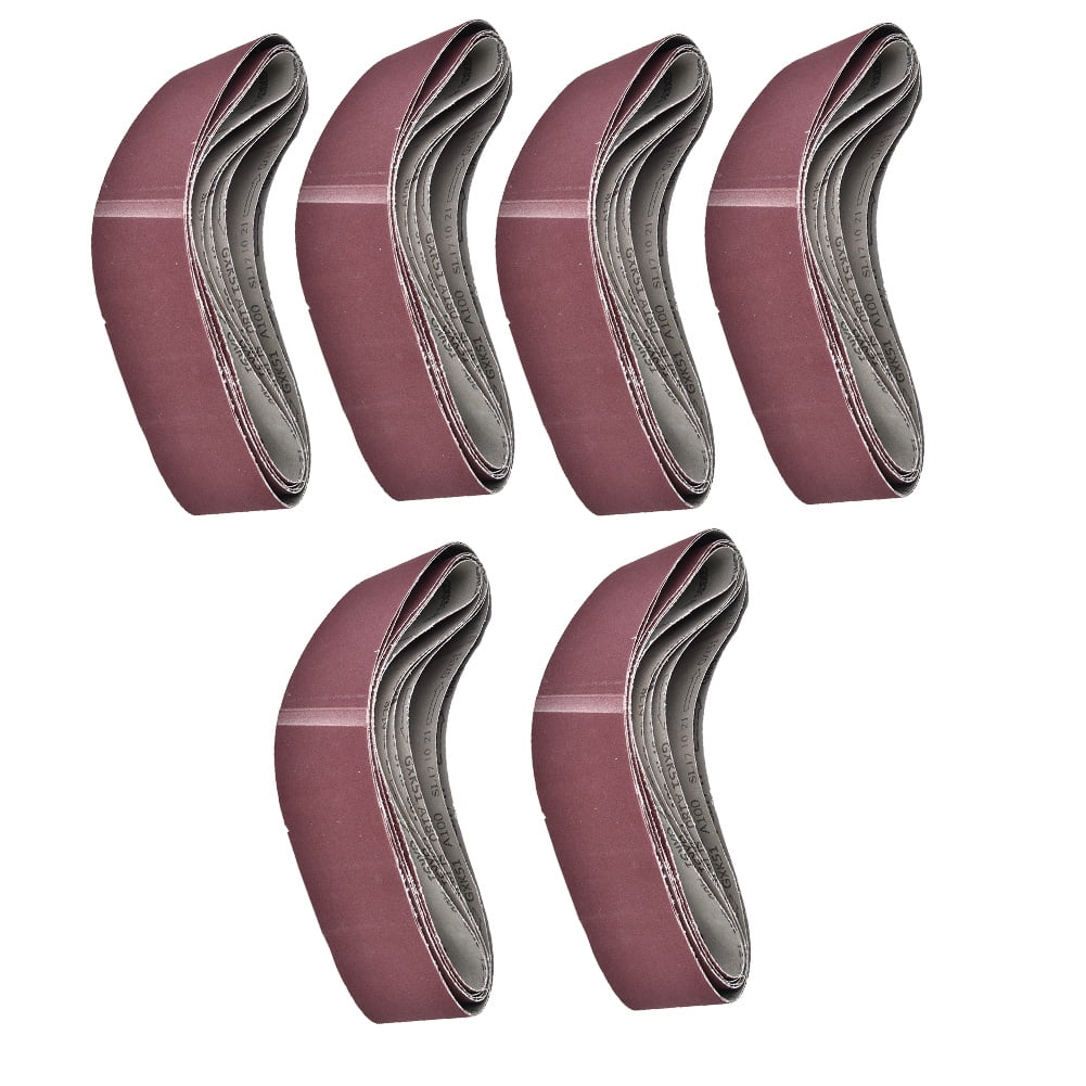 Güde Ruban Abrasif Set 915 X 100 Mm Grain 80/100/120 - Lot De 3 Bandes Pour Ponceuse à Bande