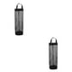 thumbnail image 4 of Injueey Soporte para bolsa de comestibles, dispensador inferior de almacenamiento colgante de gran capacidad, puerta trasera de nailon, organizador de Negro 2piezas Injueey CBP285010, 4 of 5