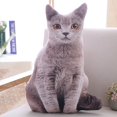 thumbnail image 3 of 1pc 40cm Simulation Plush Cat Pillows Soft Stuffed Animals Cushion Sofa Decor Cartoon Plush Toys for Children Kids Gift, 3 of 5