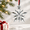 2025-transparent, variant on 2026 Edition Crystal Snowflake Ornamentsmas Tree Ornament Home Decor Gift (2026-transparent)