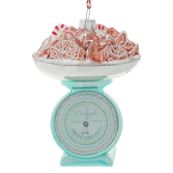 RAZ Imports Holiday Sweets Scale Ornament, 4-inch Height